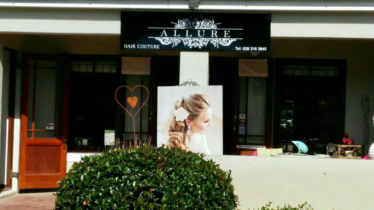 The Allure Hair Couture storefront at Hemel-en-Aarde Village