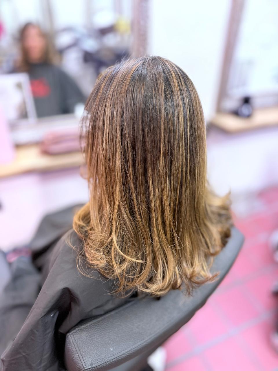 Blowdry and styling at Allure Hair Couture